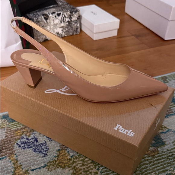Christian Louboutin Nude Heels - Picture 5 of 15